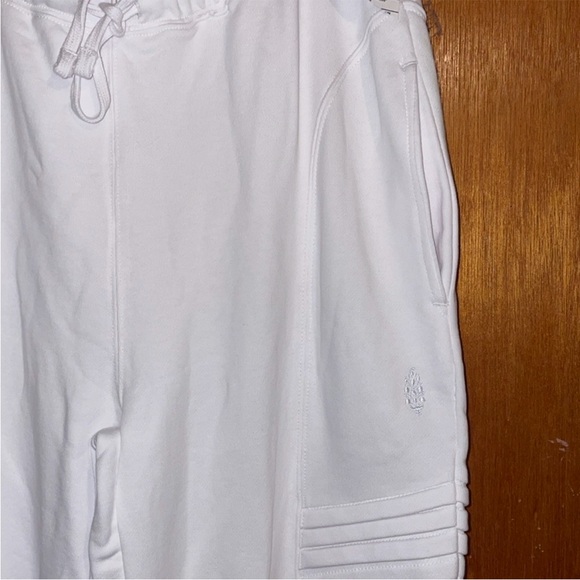 •FREE PEOPLE MOVEMENT•NWT WHITE DRAWSTRING WAISTBAND WIDE LEG JOGGER SIZE LARGE - Picture 5 of 10